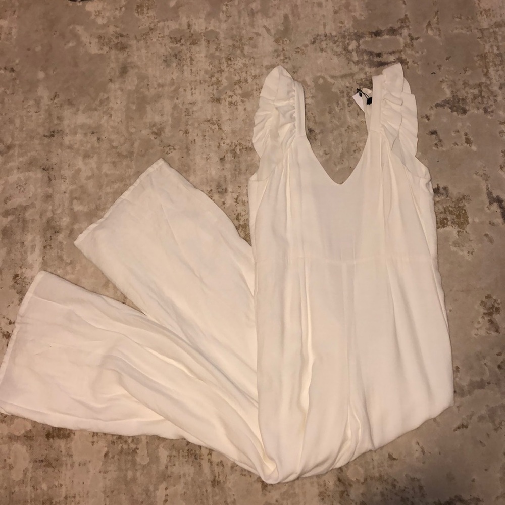white jumpsuit